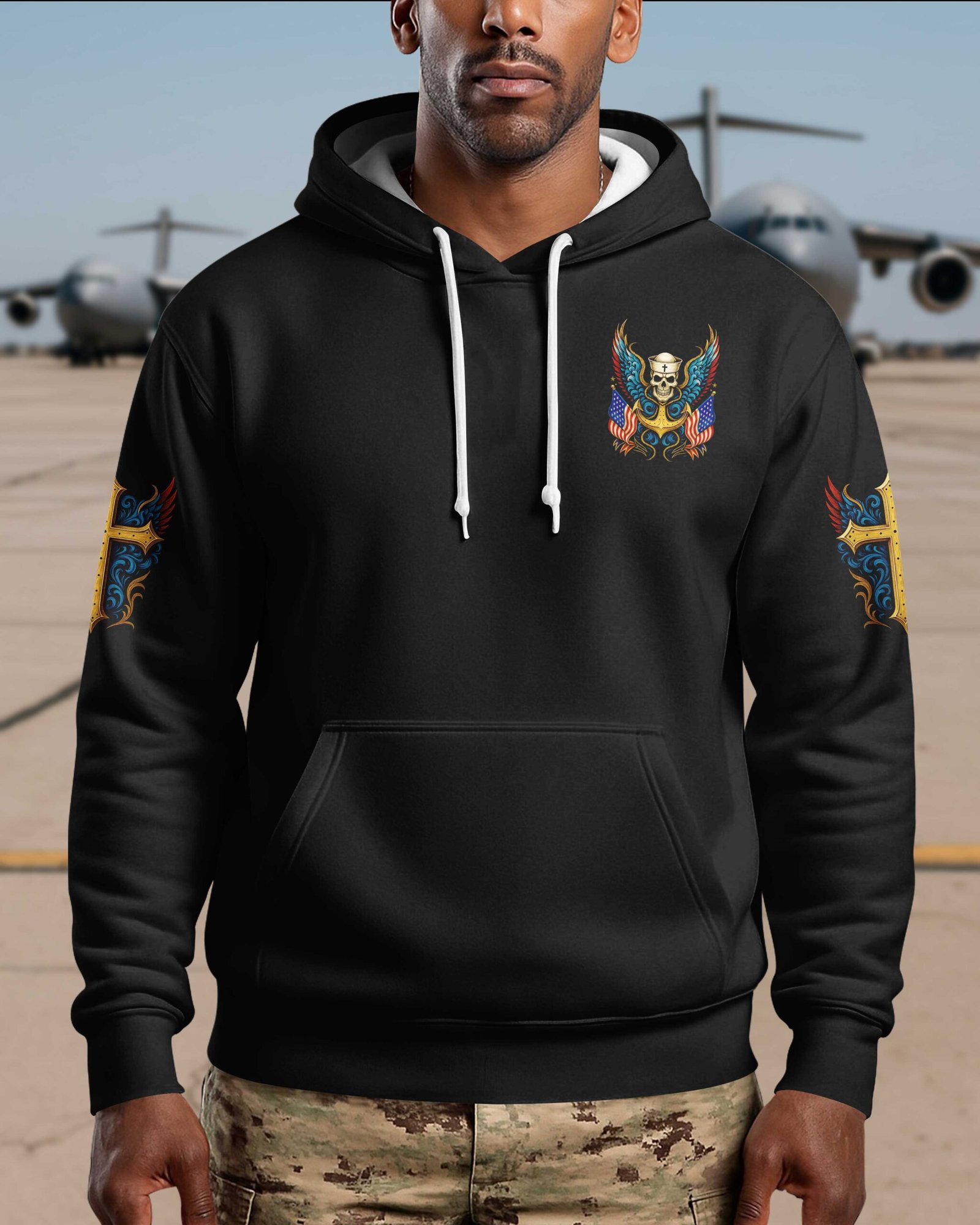 Serving The Nation Is A Duty Being Anchored In Faith Is An Honor T-Shirt - Image 10